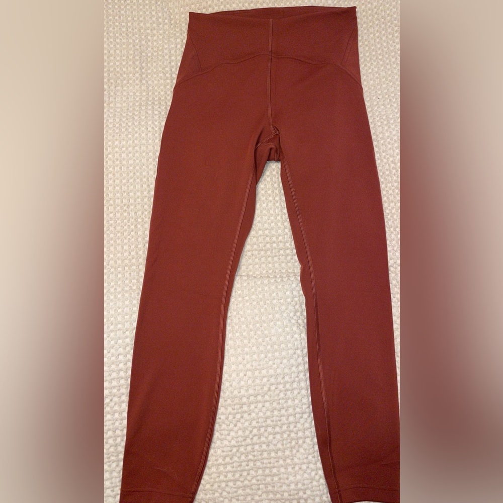 Lululemon Instill High-Rise Tight 25” Size 6 Date Brown